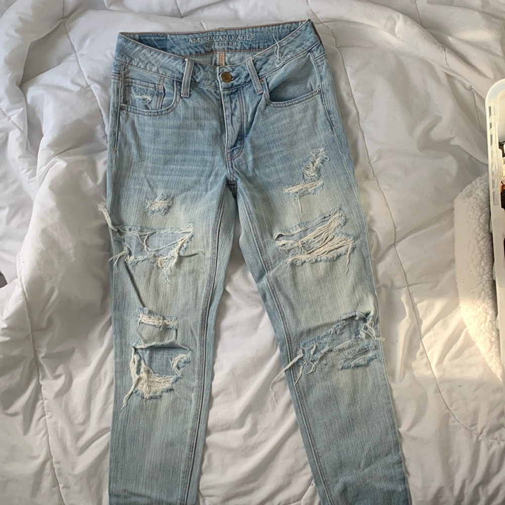 American eagles tomgirl jeans